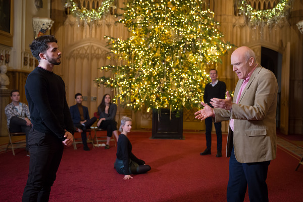 Photo Flash: First Look at Rehearsal for A CHRISTMAS CAROL at Windsor Castle Image