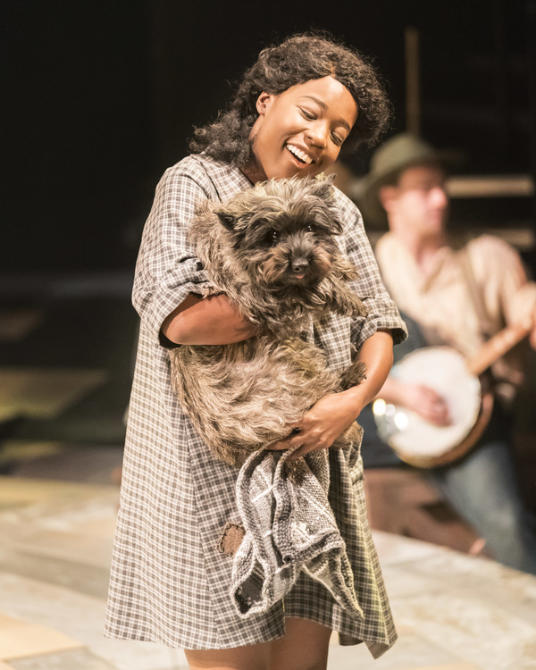 Gabrielle Brooks as Dorothy and Dotty as Toto Photo