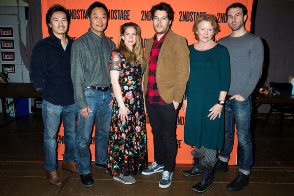 Photo Coverage: Anna Chlumsky, Adam Pally & the Cast of CARDINAL Meet the Press! Image