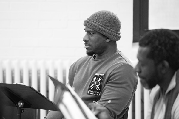 Photo Flash: Inside Rehearsal for THE HOMECOMING QUEEN at Atlantic Theater Company  Image