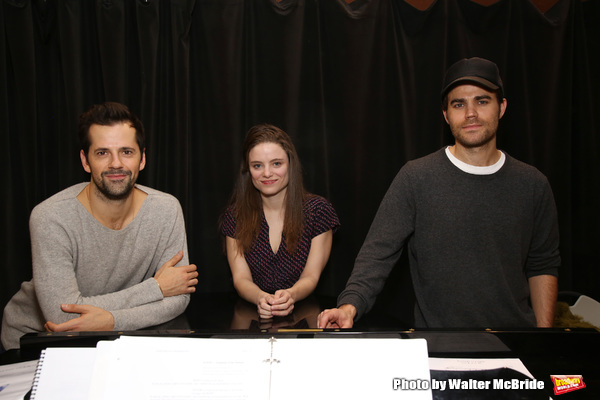 Robert Fairchild, Mia Vallet and Paul Wesley Photo