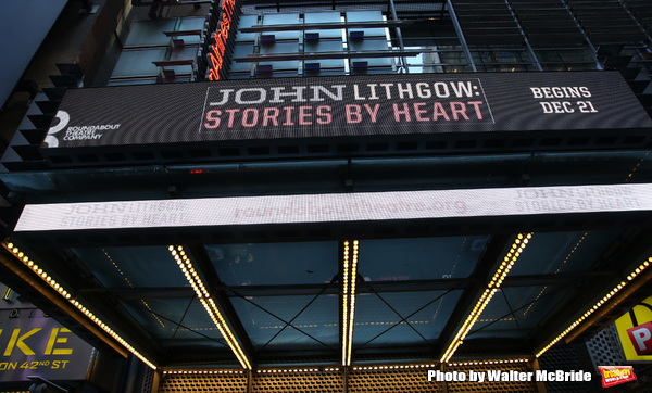 Up on the Marquee: JOHN LITHGOW: STORIES BY HEART Image
