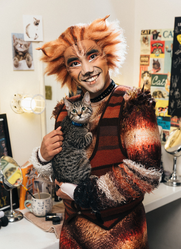 Photo Flash: Mamie Parris and the Cast of CATS Pose with Adorable, Adoptable Felines Image