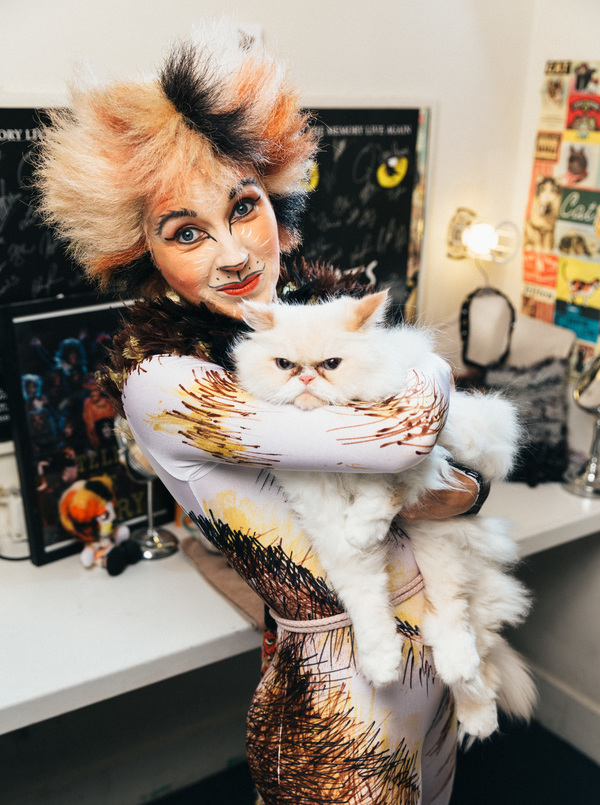 Photo Flash: Mamie Parris and the Cast of CATS Pose with Adorable, Adoptable Felines Image