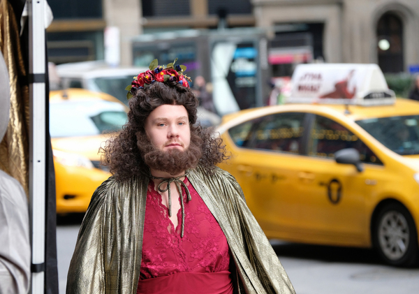 Photo Flash: Hugh Jackman, Zac Efron, James Corden Bring 'Crosswalk the Musical' to Broadway! Image