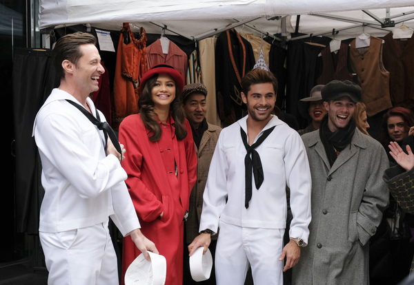 Photo Flash: Hugh Jackman, Zac Efron, James Corden Bring 'Crosswalk the Musical' to Broadway! Image