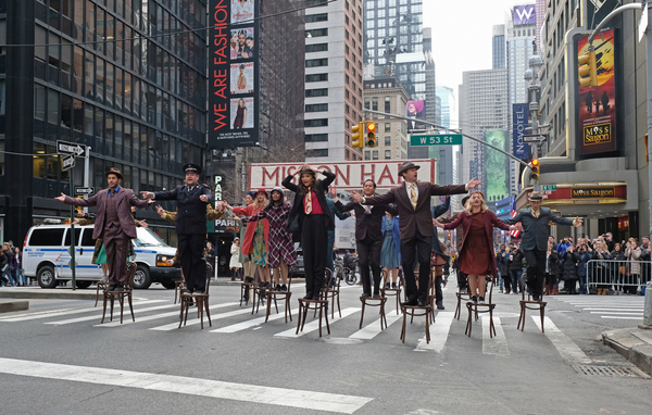 Photo Flash: Hugh Jackman, Zac Efron, James Corden Bring 'Crosswalk the Musical' to Broadway! Image