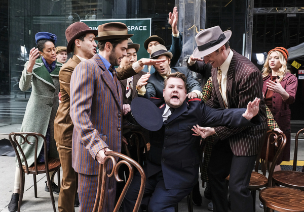 Photo Flash: Hugh Jackman, Zac Efron, James Corden Bring 'Crosswalk the Musical' to Broadway! Image