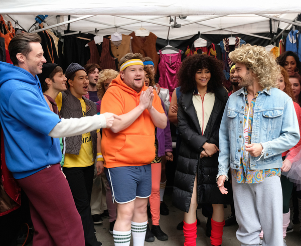 Photo Flash: Hugh Jackman, Zac Efron, James Corden Bring 'Crosswalk the Musical' to Broadway! Image