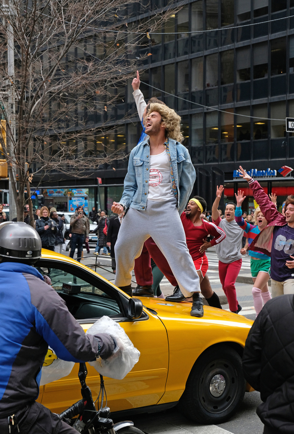 Photo Flash: Hugh Jackman, Zac Efron, James Corden Bring 'Crosswalk the Musical' to Broadway! Image