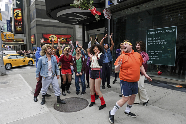 Photo Flash: Hugh Jackman, Zac Efron, James Corden Bring 'Crosswalk the Musical' to Broadway! Image