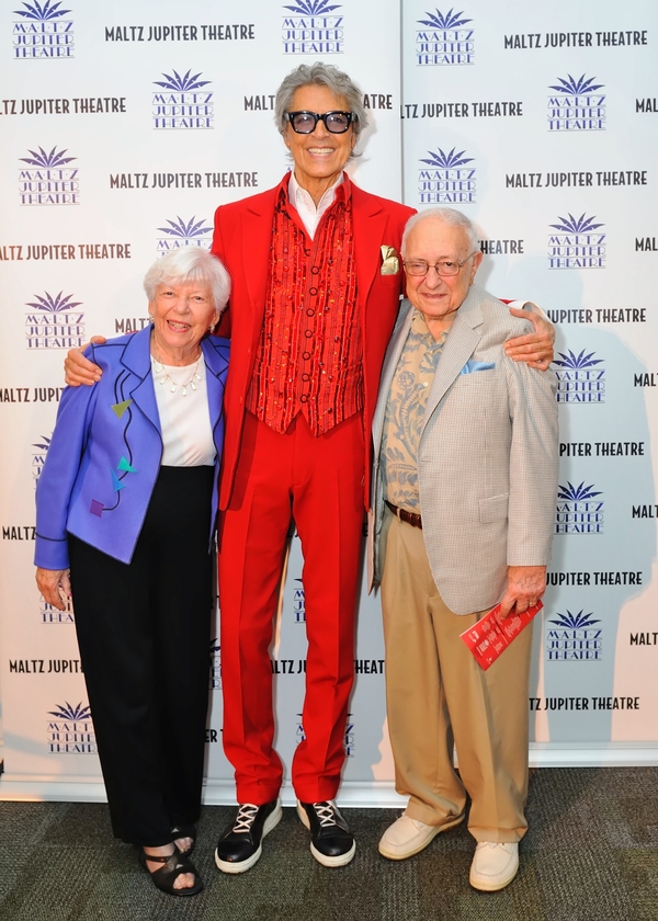 Tamar Maltz, Tommy Tune and Milton Maltz Photo