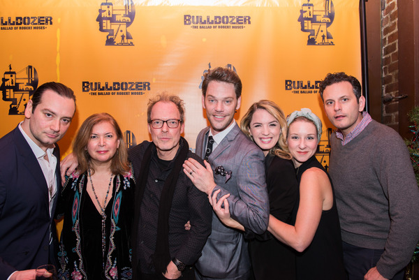 Photo Flash: Constantine Maroulis and More Celebrate BULLDOZER: THE BALLAD OF ROBERT MOSES Opening Off-Broadway Image
