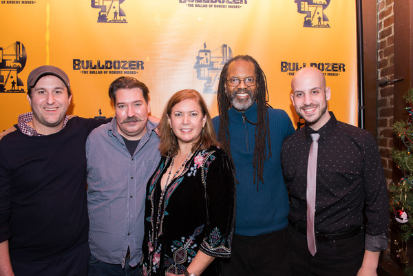 Photo Flash: Constantine Maroulis and More Celebrate BULLDOZER: THE BALLAD OF ROBERT MOSES Opening Off-Broadway Image