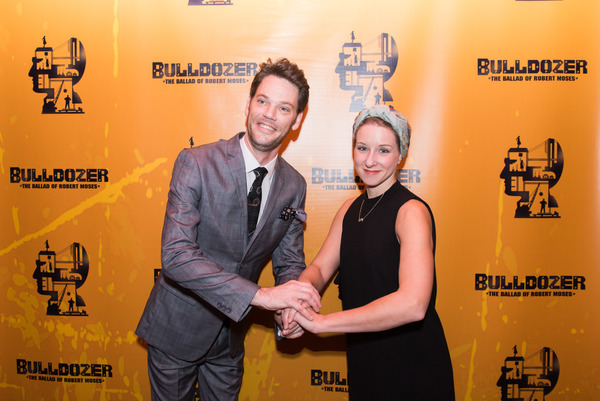 Photo Flash: Constantine Maroulis and More Celebrate BULLDOZER: THE BALLAD OF ROBERT MOSES Opening Off-Broadway Image