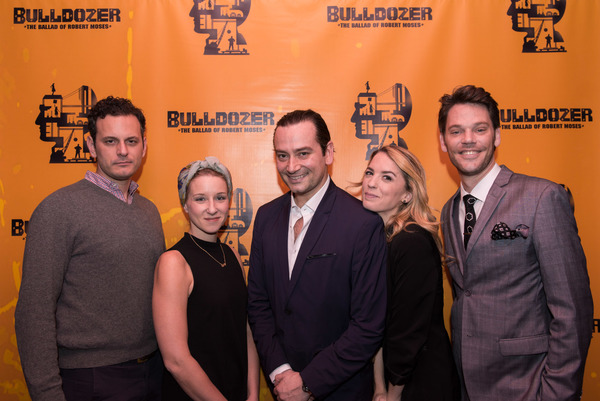 Photo Flash: Constantine Maroulis and More Celebrate BULLDOZER: THE BALLAD OF ROBERT MOSES Opening Off-Broadway Image