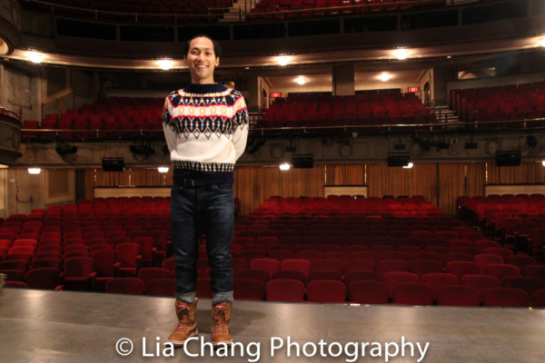 Photo Flash: Lori Tan Chinn Visits M. BUTTERFLY Image
