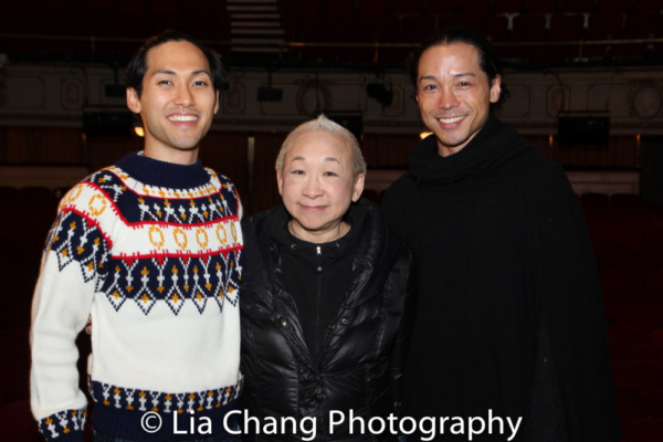 Photo Flash: Lori Tan Chinn Visits M. BUTTERFLY Image