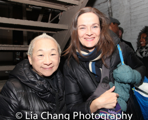 Photo Flash: Lori Tan Chinn Visits M. BUTTERFLY Image