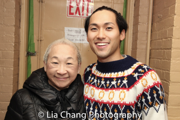 Photo Flash: Lori Tan Chinn Visits M. BUTTERFLY Image