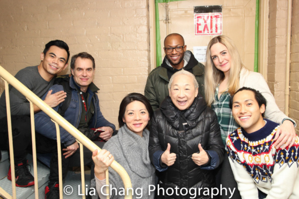 Photo Flash: Lori Tan Chinn Visits M. BUTTERFLY Image