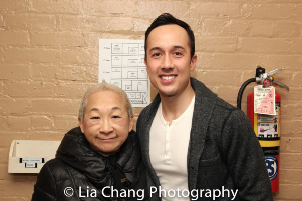 Photo Flash: Lori Tan Chinn Visits M. BUTTERFLY Image