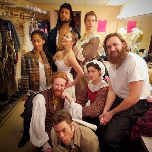Photo Flash: PHANTOM Cast Members Share Yummy Treats and More Saturday Intermission Pics! Image