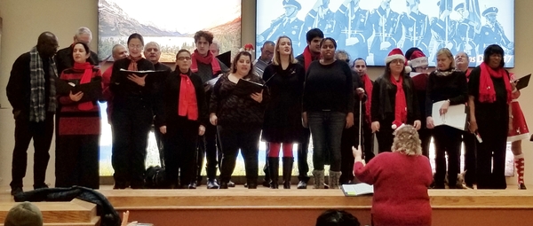 Lighthouse Guild's Vocal Ensemble Spreads Holiday Cheer During One-Day Caroling Tour In Manhattan 
