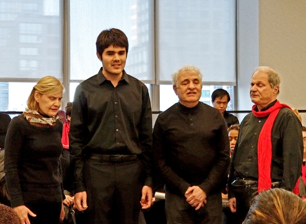 Lighthouse Guild's Vocal Ensemble Spreads Holiday Cheer During One-Day Caroling Tour In Manhattan Image