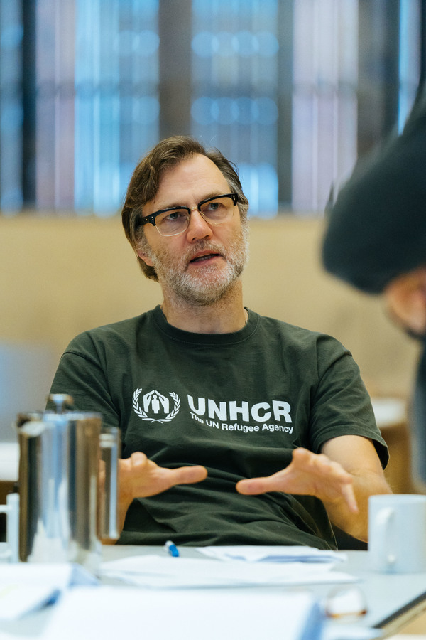 Photo Flash: In Rehearsal with Michelle Fairley, Ben Whishaw, and More in JULIUS CAESAR Image