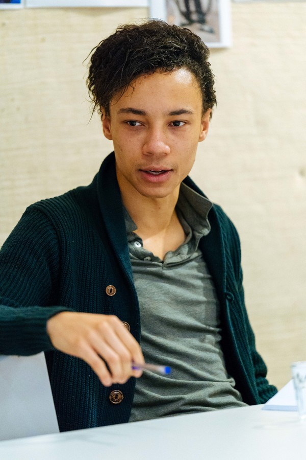 Photo Flash: In Rehearsal with Michelle Fairley, Ben Whishaw, and More in JULIUS CAESAR Image