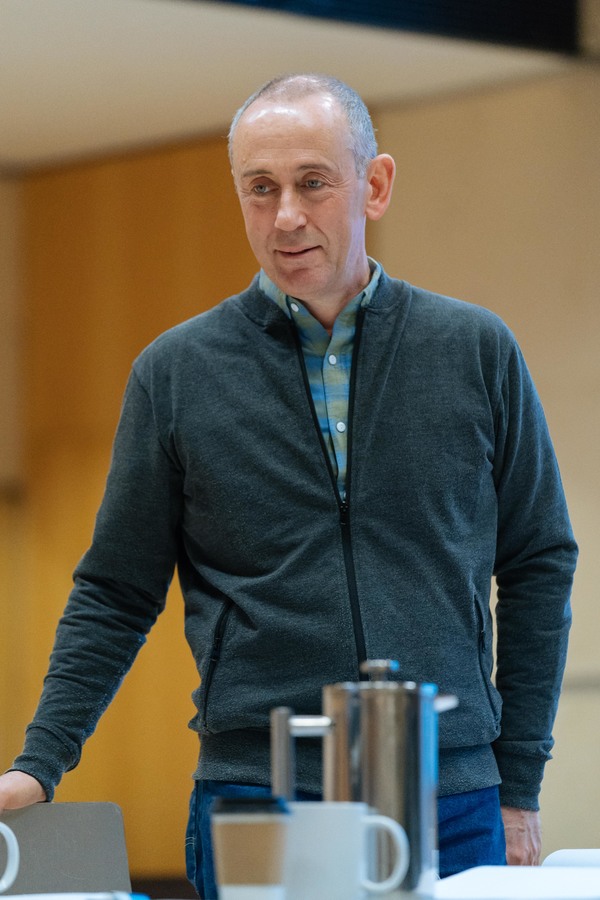 Photo Flash: In Rehearsal with Michelle Fairley, Ben Whishaw, and More in JULIUS CAESAR Image