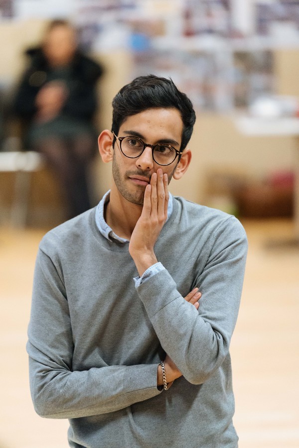 Photo Flash: In Rehearsal with Michelle Fairley, Ben Whishaw, and More in JULIUS CAESAR 