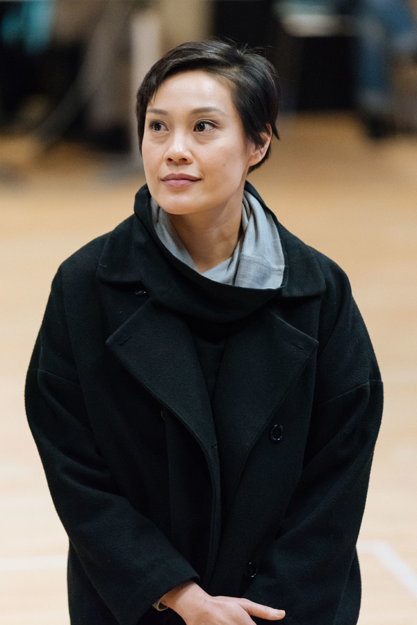 Photo Flash: In Rehearsal with Michelle Fairley, Ben Whishaw, and More in JULIUS CAESAR Image