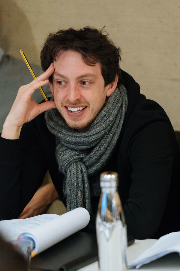 Photo Flash: In Rehearsal with Michelle Fairley, Ben Whishaw, and More in JULIUS CAESAR  Image