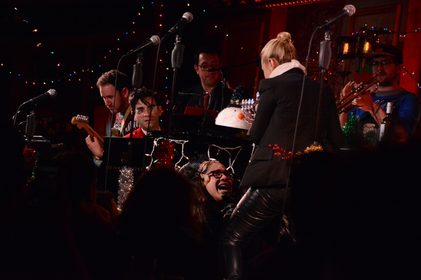 Joe Iconis, George Salizar and Julia Mattison Photo