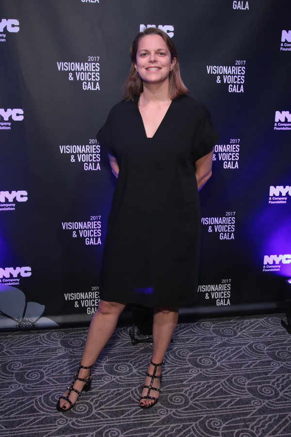 NEW YORK, NY - DECEMBER 18:  Tonia Davis of The Greatest Showman attends NYC & Compan Photo
