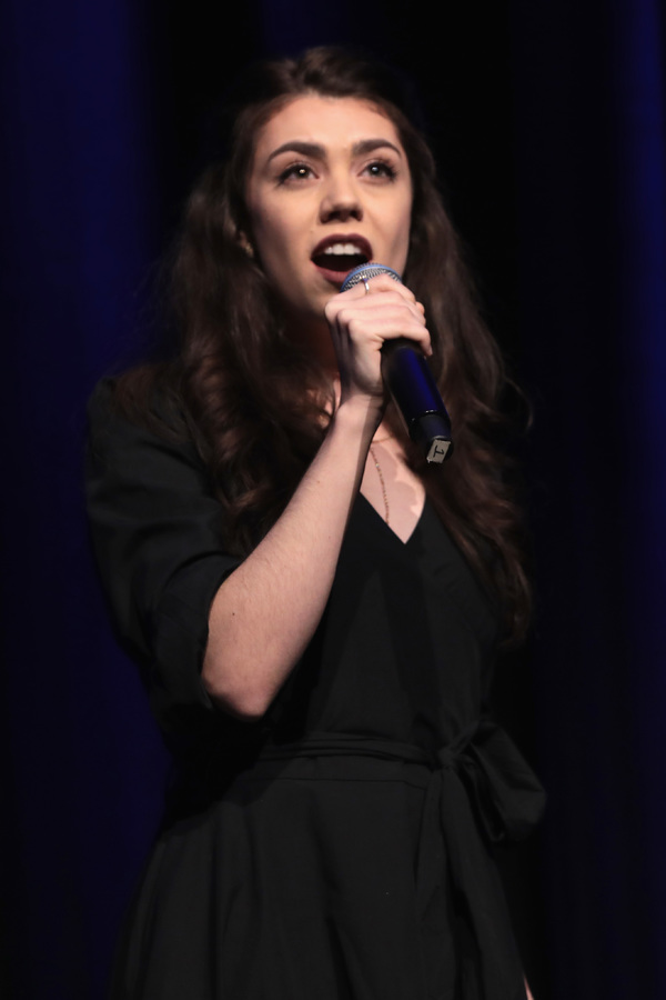 NEW YORK, NY - DECEMBER 18: Kelly Ann Voorhees of Phantom of the Opera performs onstage at the NYC & Company Foundation Visionaries & Voices Gala 2017 on December 18, 2017 in New York City. (Photo by Cindy Ord/Getty Images for NY & Company)