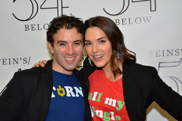 Jarrod Spector and Kelli Barrett Photo