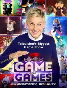 Ellen DeGeneres Hosts NBC's High-Energy Comedy ELLEN'S GAME OF GAMES, Premiering Today 