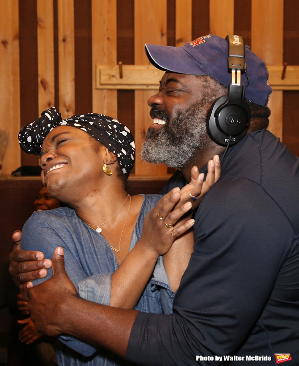 Photo Coverage: The Cast of ONCE ON THIS ISLAND Records Cast Album! Image