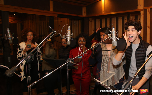Photo Coverage: The Cast of ONCE ON THIS ISLAND Records Cast Album! Image