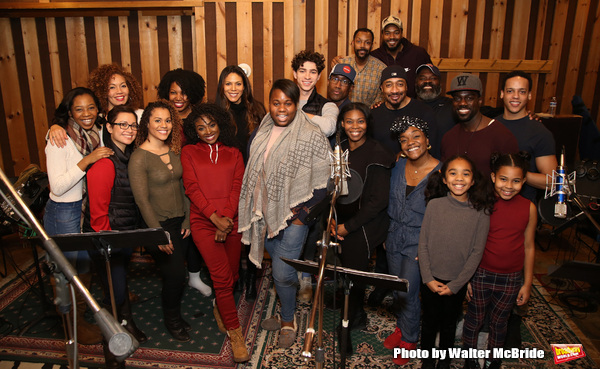 Photo Coverage: The Cast of ONCE ON THIS ISLAND Records Cast Album!  Image