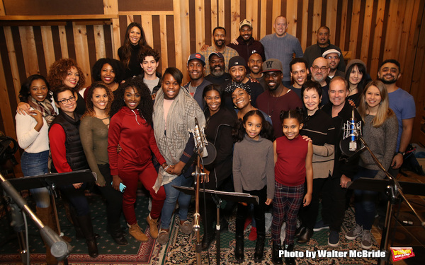 Photo Coverage: The Cast of ONCE ON THIS ISLAND Records Cast Album!  Image