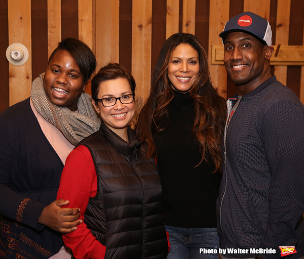 Photo Coverage: The Cast of ONCE ON THIS ISLAND Records Cast Album!  Image