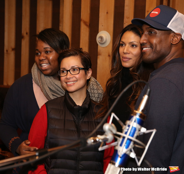 Photo Coverage: The Cast of ONCE ON THIS ISLAND Records Cast Album! Image