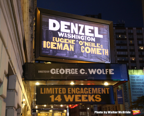 Up on the Marquee: THE ICEMAN COMETH Starring Denzel Washington Image