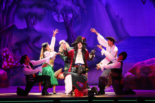 Photo Flash: Peter Pan, Wendy, Captain Hook, Tinker Bell, Smee And Tiger Lily Arrive In San Diego! Image