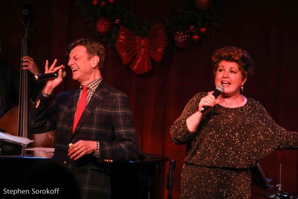 Photo Coverage: Christmas Has Some New Sounds At Birdland - Blackhurst, Caruso and Stritch Image