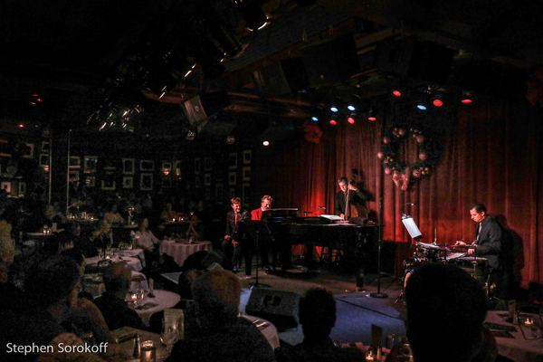 Photo Coverage: Christmas Has Some New Sounds At Birdland - Blackhurst, Caruso and Stritch Image